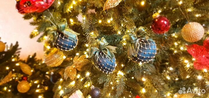 Новогодние шары ручной работы