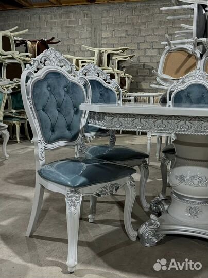 Стол со стульями в наличии\оплата при получении