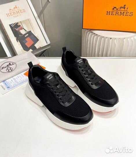 Кроссовки мужские текстильные Hermes 39-45