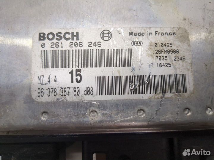 Блок управления двигателем Citroen Saxo, 2002