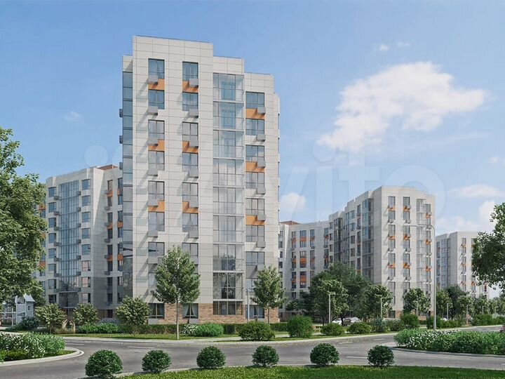 3-к. квартира, 74,2 м², 1/9 эт.