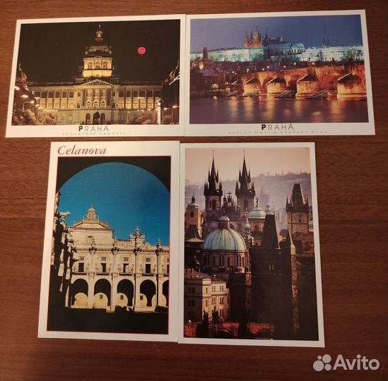 Открытки Венгрия, Испания, Прага. Современные