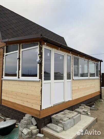 Беседка из Пластиковые окна