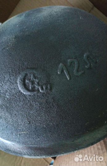 Казан чугунный узбекский оригинальный 12 л новый