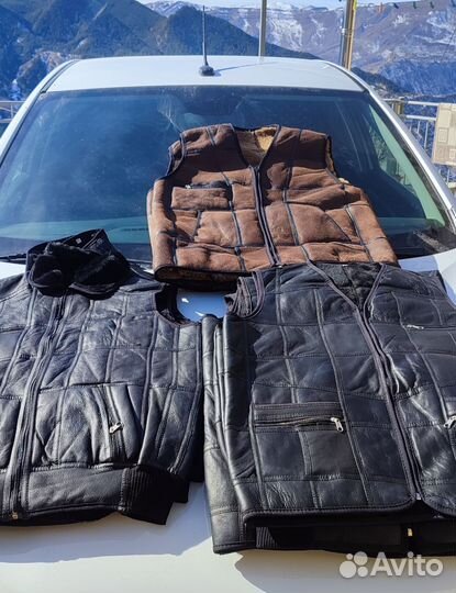 Жилетки из овчины