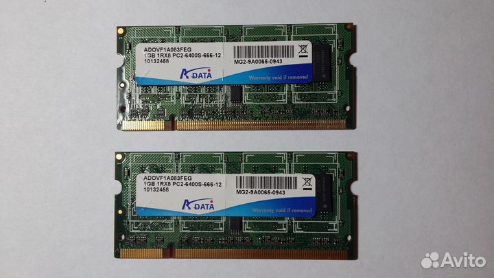 SO-dimm DDR2 DDR3