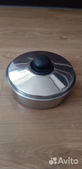 Сковорода - сотейник из нержавеющей стали амет