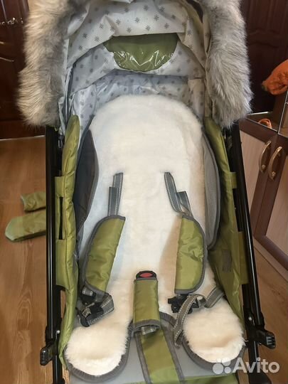 Санки коляска nika