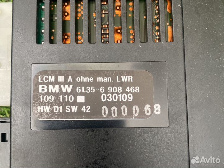 Блок света BMW E39 LCM 3