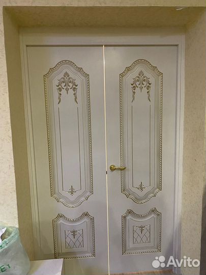 Двери межкомнатные белая эмаль
