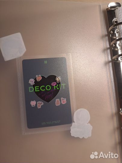 Альбом для карточек на кольцах