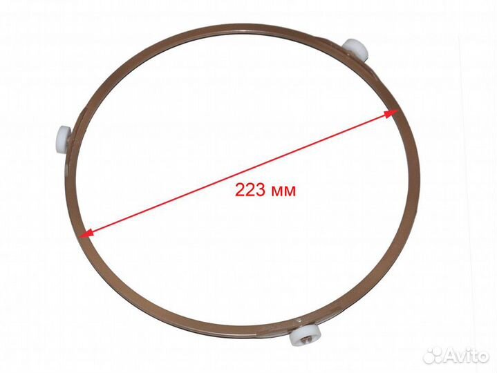 Кольцо вращения тарелки свч redmond RM-2501D