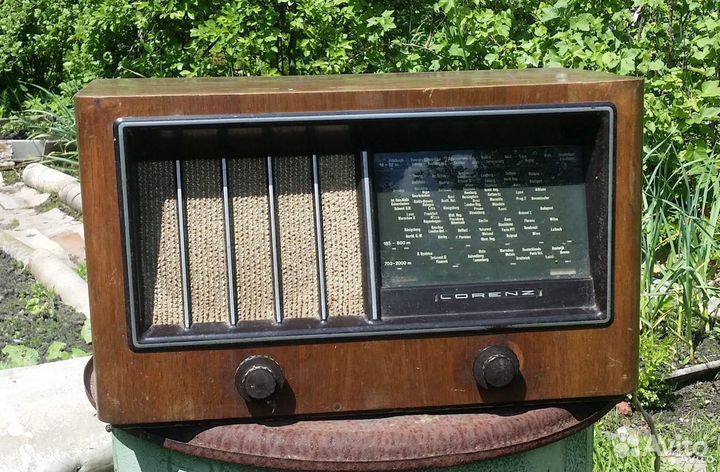 Ламповый приемник Lorenz Германия