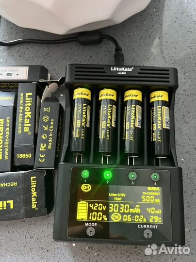 Высокотоковые 18650 VTC5A, LiitoKala Lii-31S