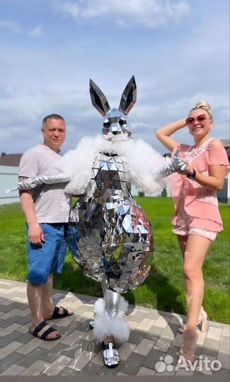 Аниматор зайка