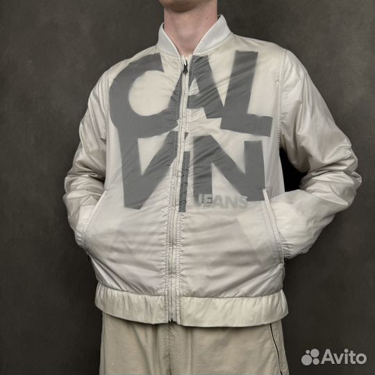 Бомбер Calvin Klein Jeans Inner Big Logo Windbreak