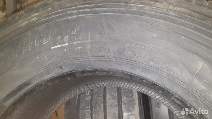 Шины 315/70R22.5 156L Dunlop SP346+ Руль Европа