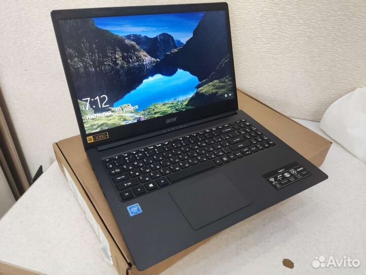 Новый ноутбук Acer intel/SSD M2/15.6/Full HD