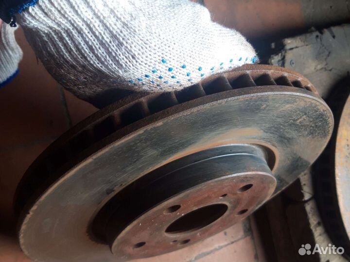 Тормозные диски передние(пара) toyota mark x