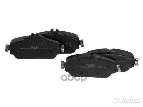 Колодки с антискрип.пл.mercedes W205 C180