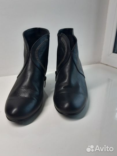 Полусапожки женские (весна-осень), размер:37, брен