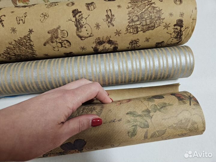 Красивая подарочная бумага