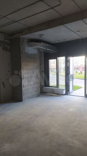 Свободного назначения 55 м² открытой планиров