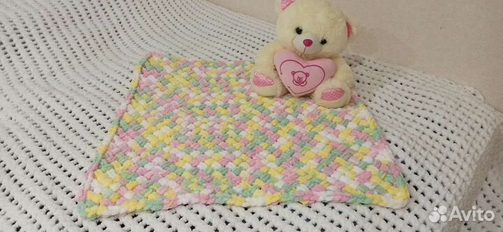 Плед из alize puffy под заказ