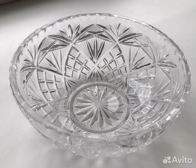 Салатницы из хрусталя