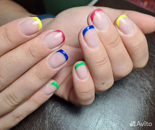 Маникюр с покрытием гель-лаком