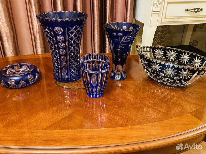 Цветной немецкий хрусталь,Mozer