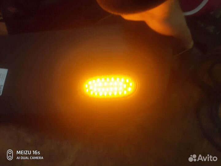 Mercedes sprinter w906. Габариты диодные