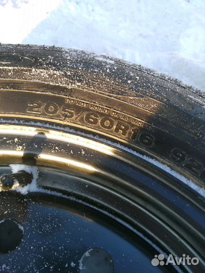 Запаска Ниссан радиус 16