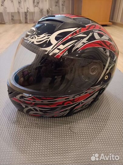 Шлем модуляр Cobra JK111 Black Red, размер m