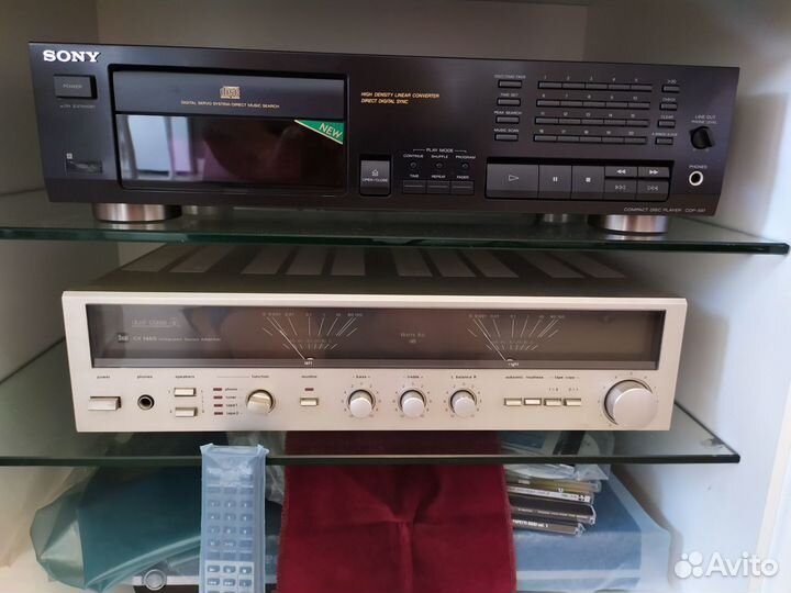 Усилитель(dual1460), колонки (sansui S-65) ;проигр