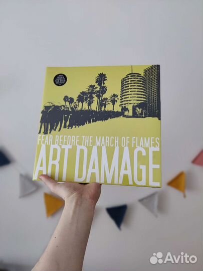 Fear Before Art Damage винил цветной
