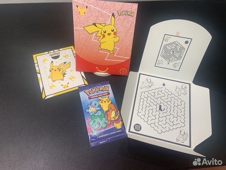 Pokemon Mcdonalds 2021 года