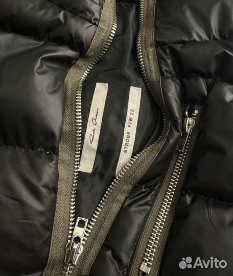 Rick Owens Gimp Strobe FW22 Full Shark Down Jacket
