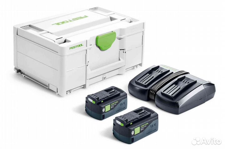 Комплект Festool SYS 18V 2X5,0/TCL 6 DUO (577707)