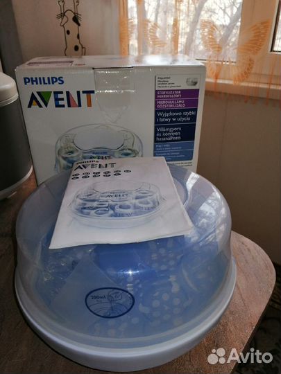 Стерилизатор philips avent для микроволновки