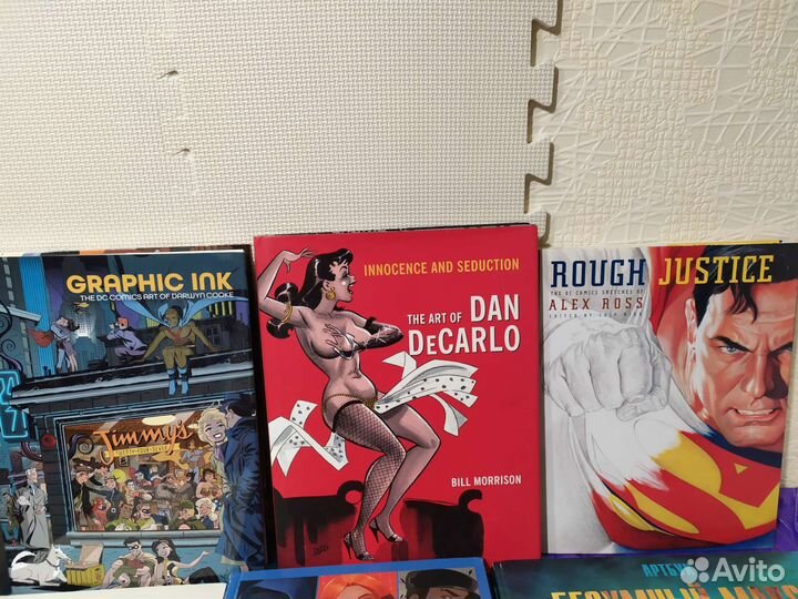 Комиксы на английском и артбуки