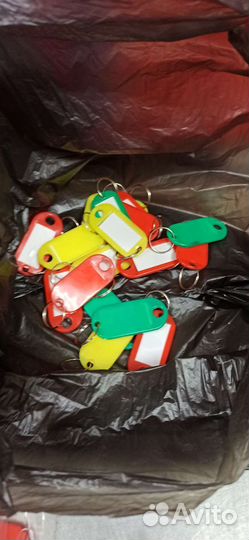 Бирки для ключей с вставкой/брелоки для ключей