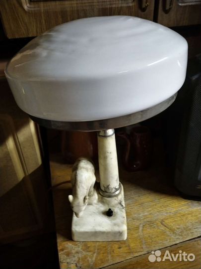 Настольная лампа СССР винтаж