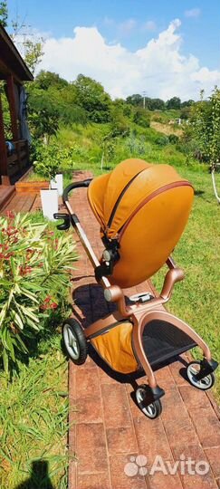 Коляска 2 в 1 эко кожа