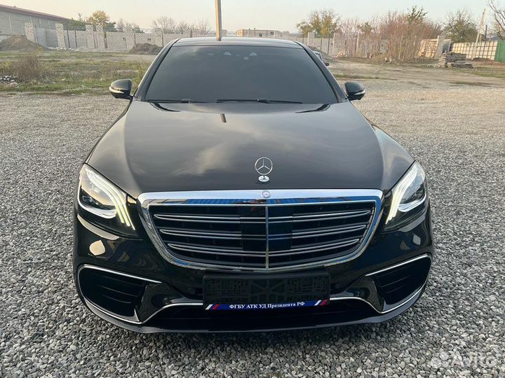 Рестайлинг AMG S63 Mercedes w222