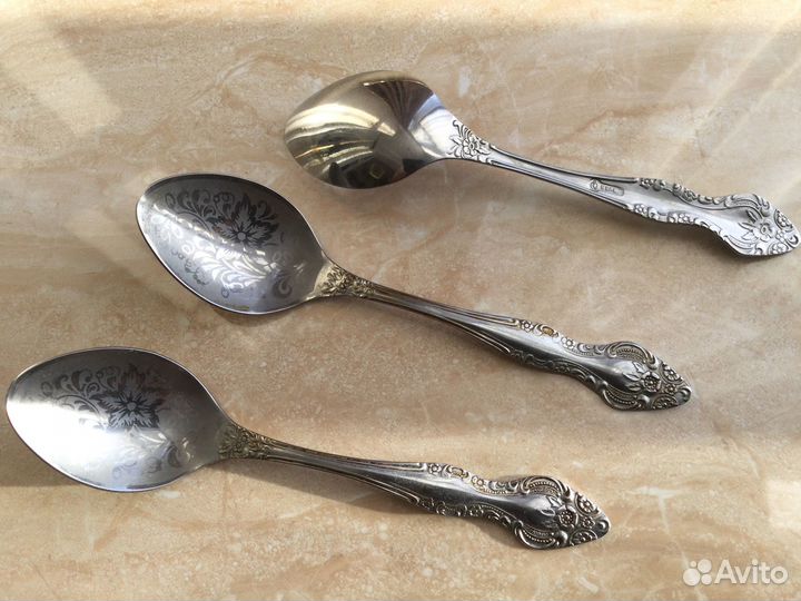 Ложки столовые нержавейка СССР бу