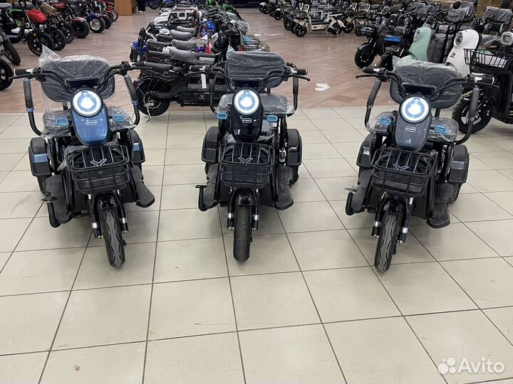 Новый электрический трицикл green 1000W