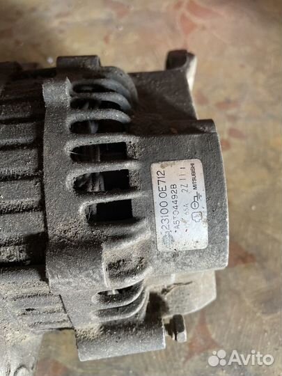 Генератор на nissan pulsar