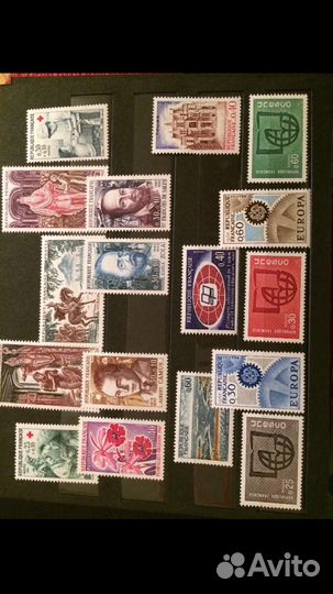 Марки альбом Франция