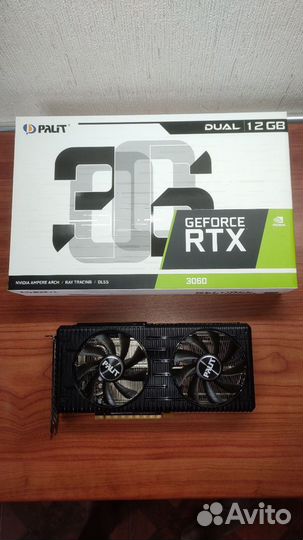 Видеокарта palit rtx 3060